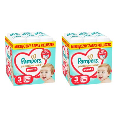 Pieluchomajtki PAMPERS Pants Premium Care 3 (228 szt.)