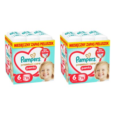 Pieluchomajtki PAMPERS Pants Premium Care 6 (144 szt.)