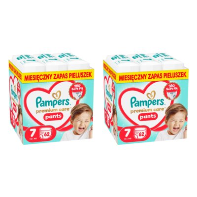Pieluchomajtki PAMPERS Pants Premium Care 7 (124 szt.)