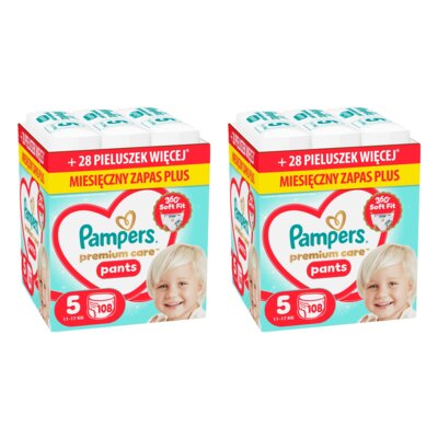 Pieluchomajtki PAMPERS Pants Premium Care 5 (216 szt.)