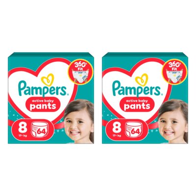 Pieluchomajtki PAMPERS Pants 8 (128 szt.)