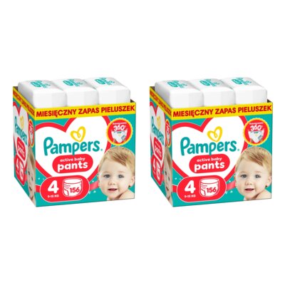 Pieluchomajtki PAMPERS Pants 4 (312 szt.)