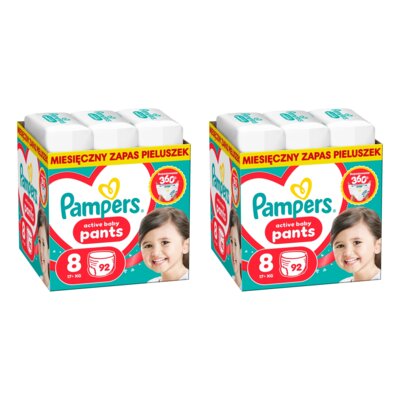 Pieluchomajtki PAMPERS Pants 8 (184 szt.)