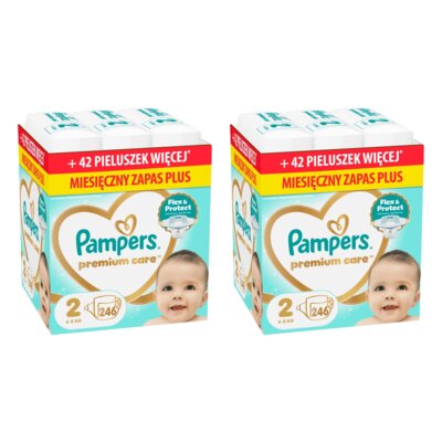 Pieluchy PAMPERS Premium Care 2 (492 szt.)