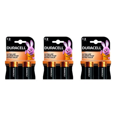 Baterie C LR14 DURACELL Basic (6 szt.)