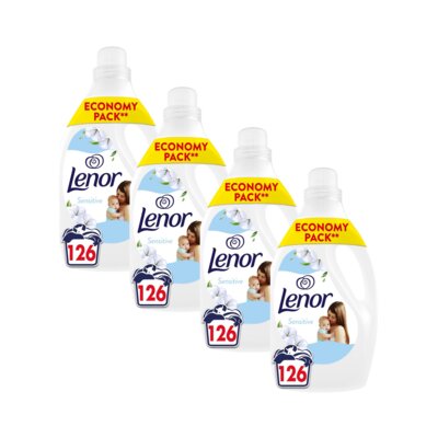 Płyn do płukania LENOR Sensitive 4 x 2650 ml