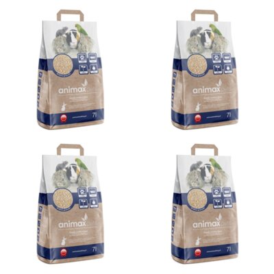 Żwirek dla gryzoni ANIMAX Pets 4 x 7 L