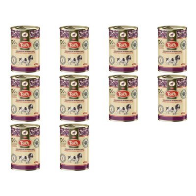 Karma dla psa FOLK Wielkopolski wyborny jeleń 10 x 400 g