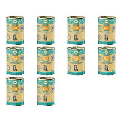 Karma dla psa FOLK Junior Delikatne danie dla malucha z jagnięciną 10 x 400 g