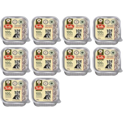 Karma dla psa FOLK Mini Podhalańskie danie jagnięce 10 x 100 g