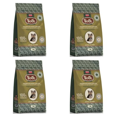 Karma dla psa FOLK Mini Wielkopolska kaczka z królikiem. jabłkiem i majerankiem 4 x 7 kg