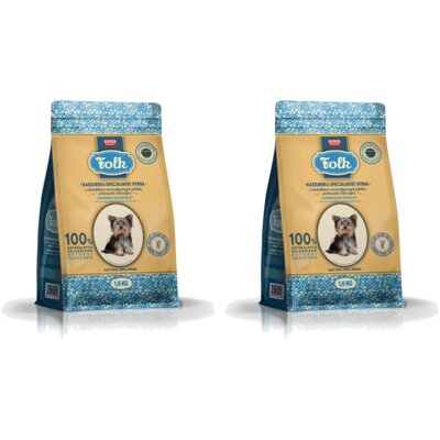 Karma dla psa FOLK Mini Kaszubska specjalność rybna z dodatkiem jabłek, pietruszki i lubczyku 2 x 1.6 kg