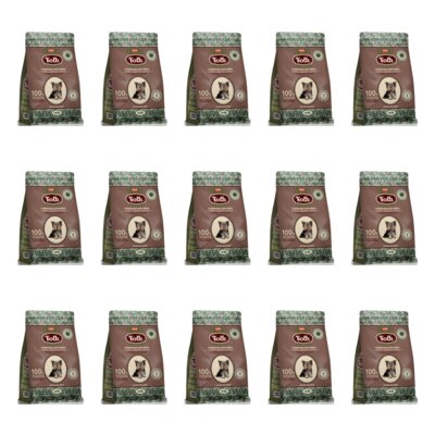 Karma dla psa FOLK Mini Staropolska uczta mięsna z królikiem. jagnięciną i przepiórką 15 x 1.6 kg