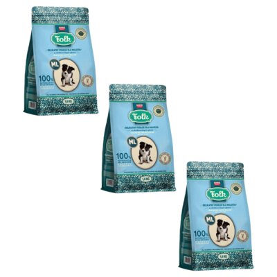 Karma dla psa FOLK Junior M/L Delikatny posiłek dla malucha ze słodkowodnymi rybami 3 x 1.6 kg