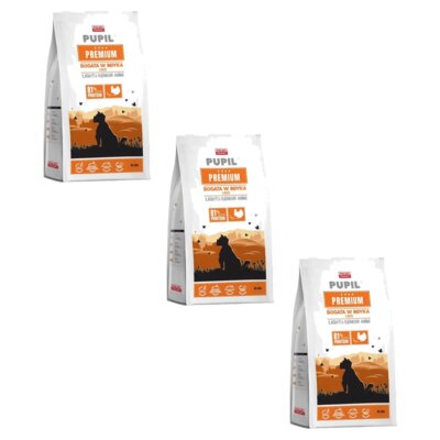 Karma dla psa PUPIL PREMIUM Light & Senior Mini Bogata w indyka i ryż 3 x 10 kg