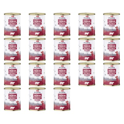 Karma dla psa PUPIL PREMIUM All Meat Adult Wołowina 18 x 800 g