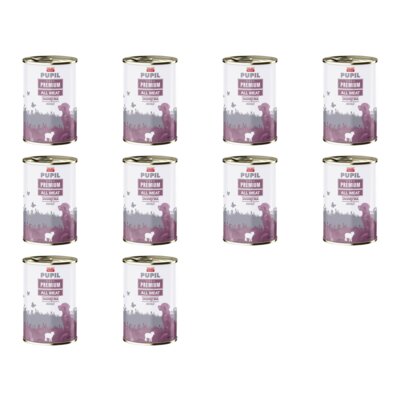 Karma dla psa PUPIL PREMIUM All Meat Adult Jagnięcina 10 x 400 g