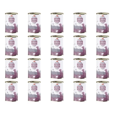 Karma dla psa PUPIL PREMIUM All Meat Adult Jagnięcina 20 x 400 g