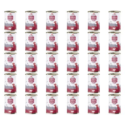 Karma dla psa PUPIL PREMIUM All Meat Adult Wołowina 30 x 400 g