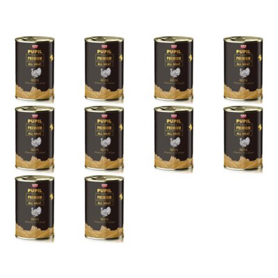 Karma dla psa PUPIL PREMIUM All Meat Gold Indyk 10 x 400 g