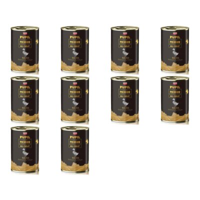 Karma dla psa PUPIL PREMIUM All Meat Gold Kaczka 10 x 400 g
