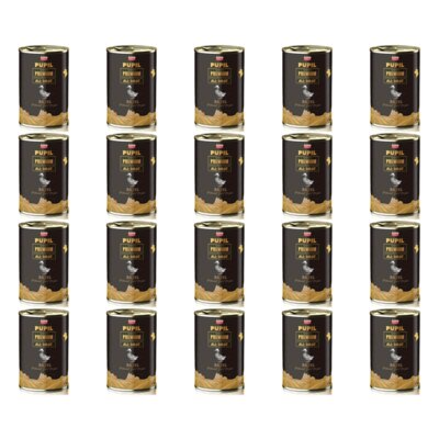 Karma dla psa PUPIL PREMIUM All Meat Gold Kaczka 20 x 400 g