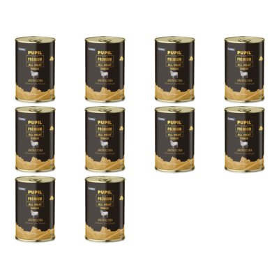 Karma dla psa PUPIL PREMIUM All Meat Gold Junior Jagnięcina 10 x 400 g