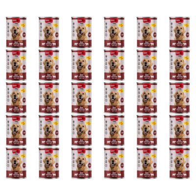 Karma dla psa BUBA BUBAlicious Daily z wołowiną 30 x 400 g