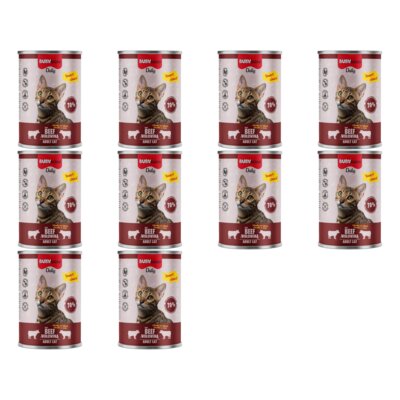 Karma dla kota BUBA BUBAlicious Daily z wołowiną 10 x 400 g
