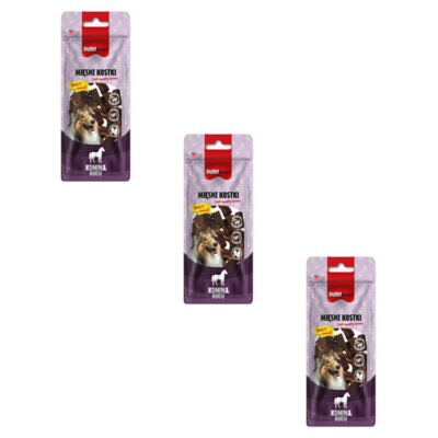 Przysmak dla psa BUBA BUBAlicious Kostki monoproteinowe Konina 3 x 60 g
