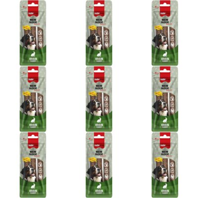 Przysmak dla psa BUBA BUBAlicious Paluchy monoproteinowe Królik 9 x 90 g