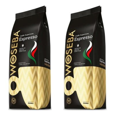 Kawa ziarnista WOSEBA Espresso 2 x 250 g