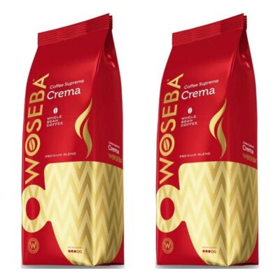 Kawa ziarnista WOSEBA Crema 2 x 250 g