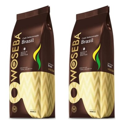 Kawa ziarnista WOSEBA Cafe Brasil 2 x 250 g
