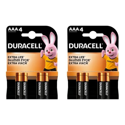 Baterie LR03/AAA DURACELL Basic (8 szt.)