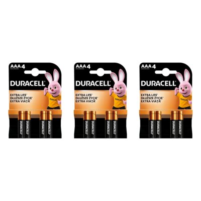 Baterie LR03/AAA DURACELL Basic (12 szt.)