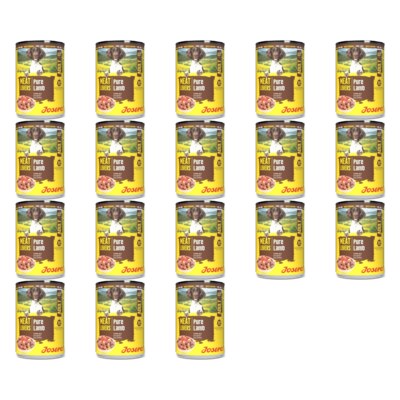Karma dla psa JOSERA Meatlovers Adult Pure Jagnięcina 18 x 400 g