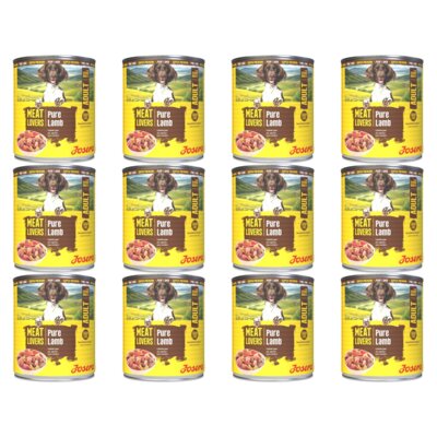 Karma dla psa JOSERA Meatlovers Adult Pure Jagnięcina 12 x 800 g