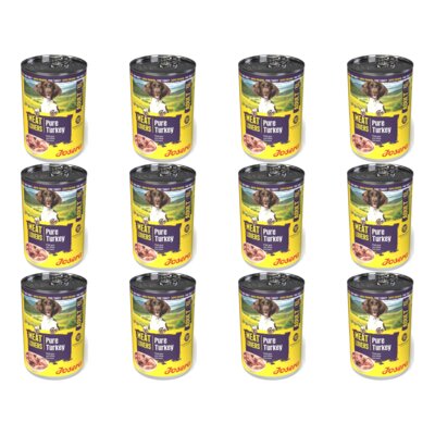 Karma dla psa JOSERA Meatlovers Adult Pure Indyk 12 x 400 g