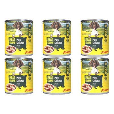 Karma dla psa JOSERA Meatlovers Adult Pure Kurczak 6 x 800 g