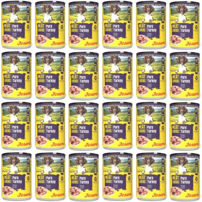 Karma dla psa JOSERA Meatlovers Adult Pure Indyk 24 x 800 g
