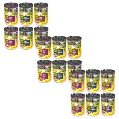 Karma dla psa JOSERA Meatlovers Adult Pure Multipack 18 x 400 g