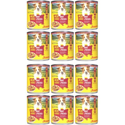 Karma dla psa JOSERA Meatlovers Adult Menu Wołowina z ziemniakami 12 x 800 g