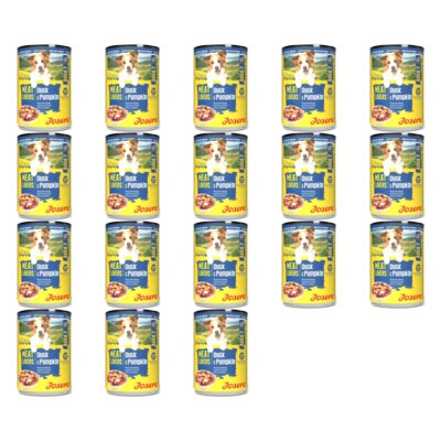 Karma dla psa JOSERA Meatlovers Adult Menu Kaczka z dynią 18 x 400 g