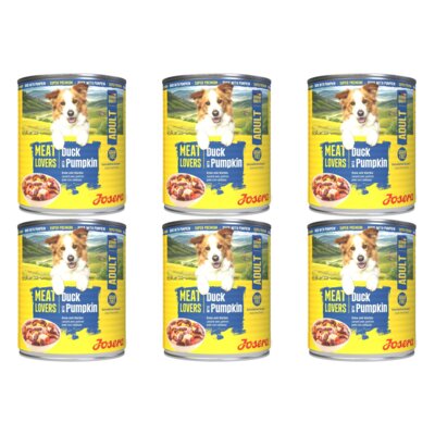 Karma dla psa JOSERA Meatlovers Adult Menu Kaczka z dynią 6 x 800 g
