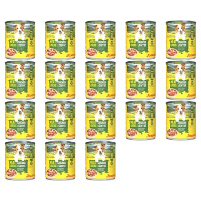 Karma dla psa JOSERA Meatlovers Adult Menu Kurczak z marchewką 18 x 800 g