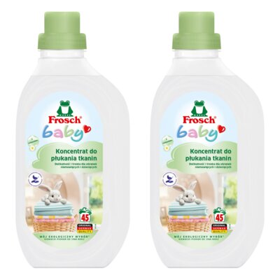 Koncentrat do płukania FROSCH Baby 2 x 900 ml