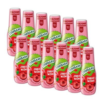 Koncentrat napoju TYMBARK Jabłko-wiśnia 12 x 500 ml