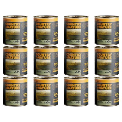 Karma dla psa COUNTRY & NATURE Indyk z brokułem 12 x 850 g