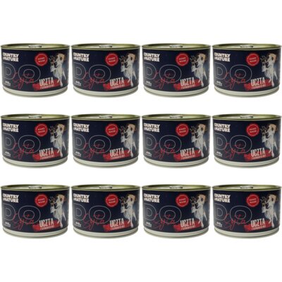 Karma dla psa COUNTRY & NATURE Do syta Uczta z czerwonych mięs 12 x 410 g
